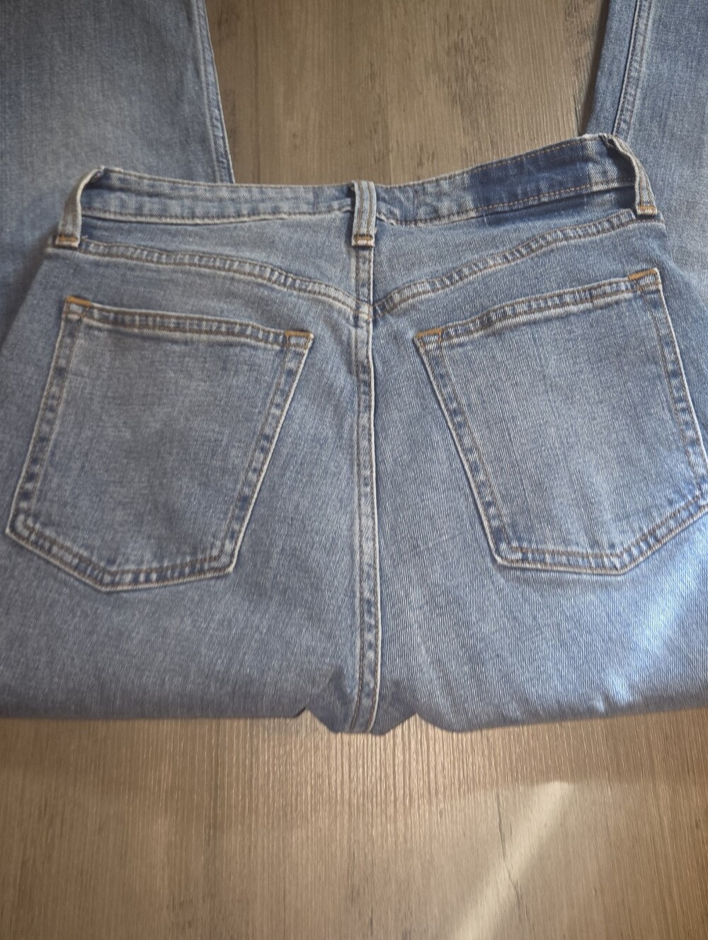 Abercrombie & Fitch Curve Love High Rise Skinny Jeans Light Wash 27 4L Long - Picture 8 of 8